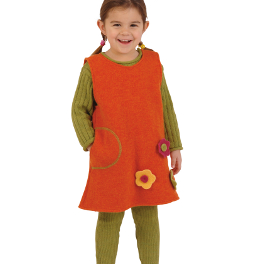 organic wool dress by Disana